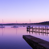 Buy canvas prints of AM at Lake Windermere, Lake District by Steven Fleck
