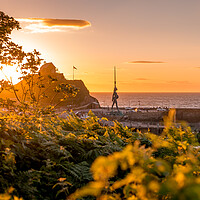 Buy canvas prints of Ilfracombe at Sunset by Steven Fleck