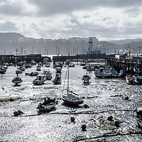 Buy canvas prints of East Harbour, Scarborough, North Yorkshire by Lisa Hands