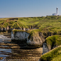 Buy canvas prints of Flamborough Lighthouse by Lisa Hands