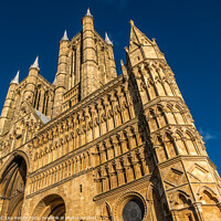 Buy canvas prints of West Front of Lincoln Cathedral by Lisa Hands