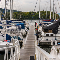 Buy canvas prints of Windermere Jetty by Lisa Hands