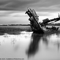 Buy canvas prints of The wreck by Ray Tickle