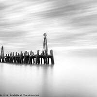 Buy canvas prints of Lytham Pier by Ray Tickle