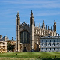 Buy canvas prints of King's College, Cambridge by Nathalie Hales