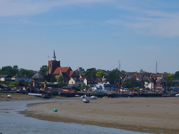 Low tide at Maldon, Essex Picture Board by Nathalie Hales