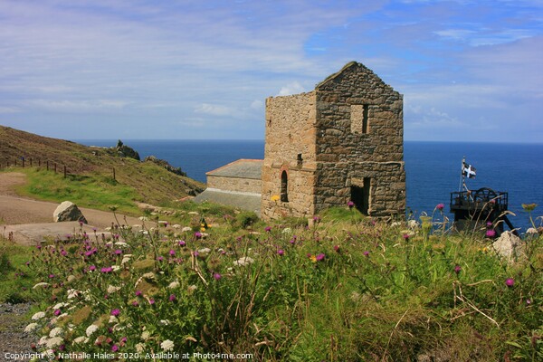 Levant mine from the Coastal Path Picture Board by Nathalie Hales