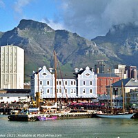 Buy canvas prints of Victoria and Albert Waterfront, Cape Town by Nathalie Hales