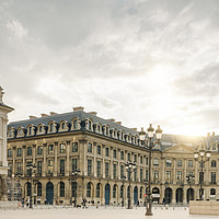 Buy canvas prints of Vendome Square in Paris by Juan Jimenez