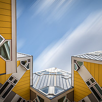 Buy canvas prints of Cube houses in Rotterdam by Juan Jimenez