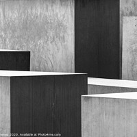 Buy canvas prints of Abstract concrete composition in Berlin by Juan Jimenez