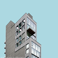 Buy canvas prints of Modern architecture buildings in New York City by Juan Jimenez