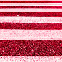 Buy canvas prints of Colored crosswalk, red and white, abstract by Robert Pastryk