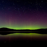 Buy canvas prints of Aurora reflections by Billy Coupar