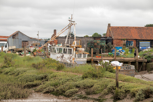Branchester Staithe Picture Board by Holly Burgess