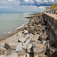 Buy canvas prints of Charismatic Sherringham Seaside Impressions by Holly Burgess