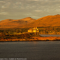 Buy canvas prints of Duart Castle: Centuries of Scottish History by Holly Burgess