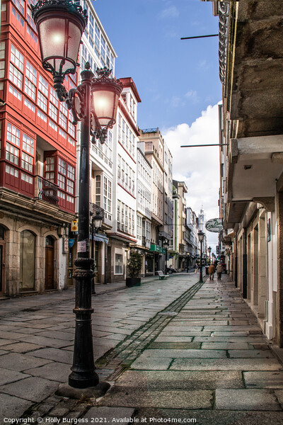 Vibrant Ferrol: A Pathway to Heritage Picture Board by Holly Burgess