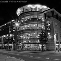 Buy canvas prints of Heartbeat of Nottingham: Cineworld Epicentre by Holly Burgess