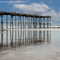 Buy canvas prints of  Saltburn-by-the-sea, Redcar Cleveland  by Holly Burgess