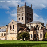 Buy canvas prints of Gloucestershire Church,  by Holly Burgess
