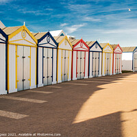 Buy canvas prints of Idyllic Seaside Sanctuary at Great Yarmouth by Holly Burgess
