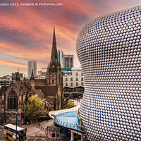 Buy canvas prints of Birmingham city center  by Holly Burgess