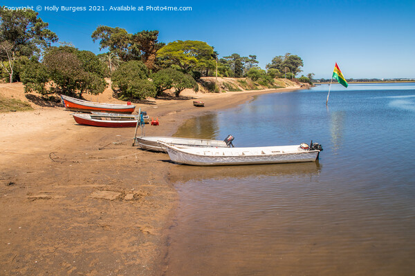 'Uruguayan Coastal Vista: Punta Del Este' Picture Board by Holly Burgess