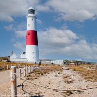 Buy canvas prints of Portland Bill Lighthouse: Dorset's Beacon by Holly Burgess