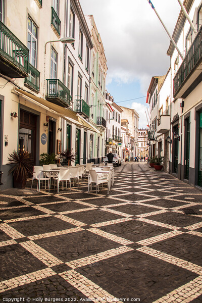 Vibrant Ponta Delgada: A Photographic Perspective Picture Board by Holly Burgess