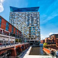 Buy canvas prints of Cube Building in Birmingham  by Holly Burgess
