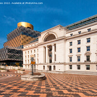 Buy canvas prints of Birmingham Library: A Haven of Knowledge by Holly Burgess
