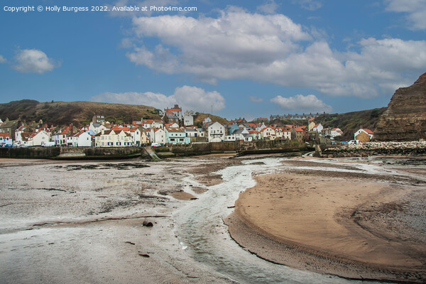 Staithes by the beach, well wroth the walk down for the view and peace  Picture Board by Holly Burgess