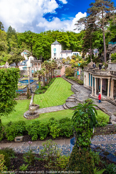 Portmeirion Village in Wales  Picture Board by Holly Burgess