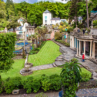Buy canvas prints of Portmeirion Village in Wales  by Holly Burgess
