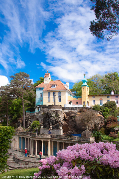 Portmeirion: Wales' Enchanting Coastal Village Picture Board by Holly Burgess