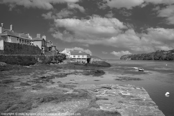 Monochrome Captures of Anglesey's Timeless Charm Picture Board by Holly Burgess