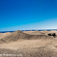 Buy canvas prints of 'Eternal Sunsets of Maspalomas Dunes' by Holly Burgess