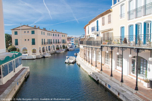 Little Venice in Port Girmaud France  Picture Board by Holly Burgess