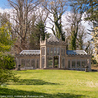 Buy canvas prints of Camellia House in the grounds of Culzean Castle  by Holly Burgess