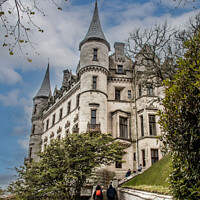 Buy canvas prints of Dunrobin Castle: A Scottish Fairy Tale by Holly Burgess