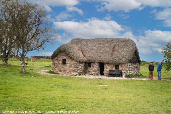 Echoes of Culloden: Leanach Cottage's Stirring Pas Picture Board by Holly Burgess