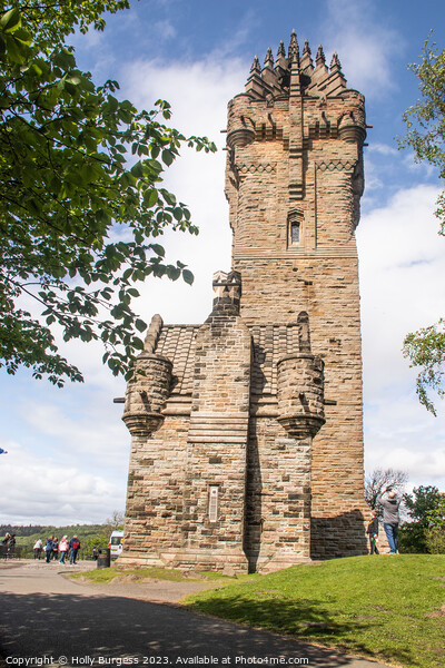 Wallace Monument Picture Board by Holly Burgess
