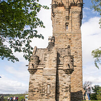 Buy canvas prints of Wallace Monument by Holly Burgess