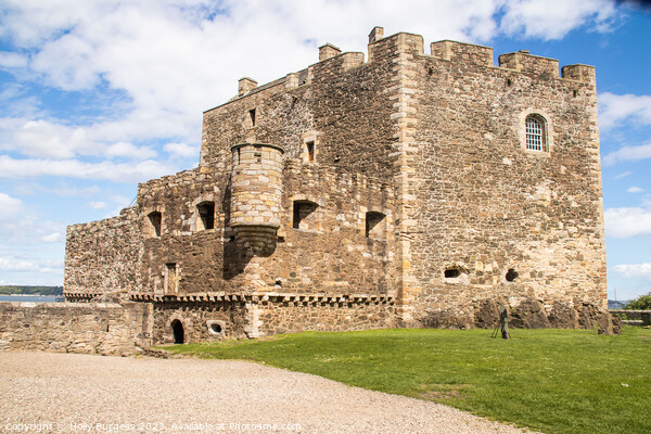 Blackness Castle the outlanders was filmed here where Jamie saved Claire (the doctor) Picture Board by Holly Burgess
