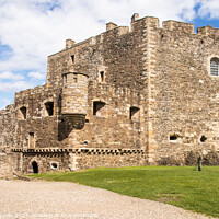 Buy canvas prints of Blackness Castle the outlanders was filmed here where Jamie saved Claire (the doctor) by Holly Burgess