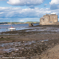 Buy canvas prints of Blackness Castle on the shore of the Firth of Forth   by Holly Burgess