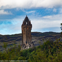 Buy canvas prints of Sir William Wallace's Towering Tribute by Holly Burgess