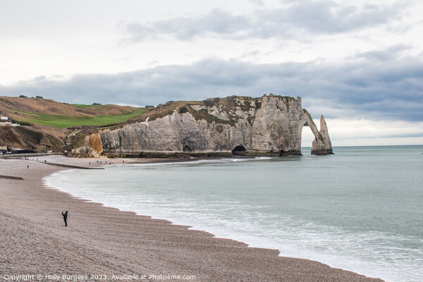 Captivating Etretat: Normandy's Geological Masterp Picture Board by Holly Burgess