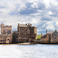 Buy canvas prints of Blackness castle where Outlanders was filmed in Sc by Holly Burgess